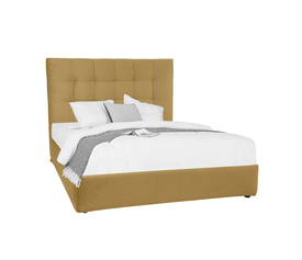 7DAYS ΚΡΕΒΑΤΙ ΧΩΡΙΣ ΑΠΟΘΗΚ. ΧΩΡΟ (ΓΙΑ ΣΤΡΩΜΑ 160x200cm) ΜΟΥΣΤΑΡΔΙ TEXAS08 161x207x122