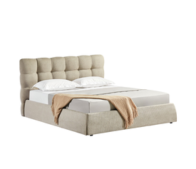 CHOCOLAT ΚΡΕΒΑΤΙ (ΓΙΑ ΣΤΡΩΜΑ 160x200cm) BEIGE 223x185x108