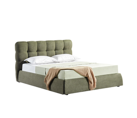 CHOCOLAT ΚΡΕΒΑΤΙ (ΓΙΑ ΣΤΡΩΜΑ 160x200cm) ΛΑΔΙ 223x185x108