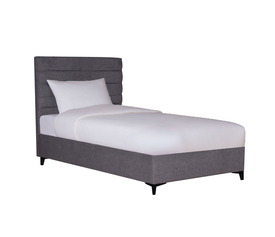 STRATTA ΚΡΕΒΑΤΙ ΜΕ ΑΠΟΘΗΚ. ΧΩΡΟ (ΓΙΑ ΣΤΡΩΜΑ 120x200cm) ΓΚΡΙ 34-900 208x127x121