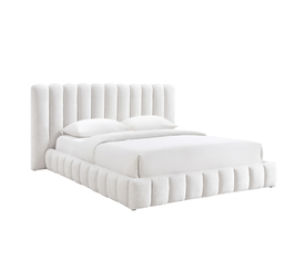 SAVAGIAR ΚΡΕΒΑΤΙ (ΓΙΑ ΣΤΡΩΜΑ 160x200cm) CREAM 210.5x220.5x109.7cm