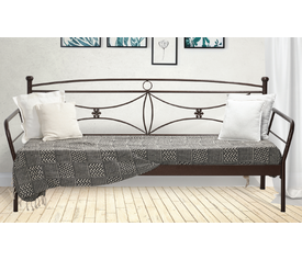 ΚΑΝΑΠΕΣ ΚΡΕΒΑΤΙ ΤΡΙΘΕΣΙΟΣ ΜΕΤΑΛΛΙΚΟΣ ΣΚΕΛΕΤΟΣ 80x190 No41