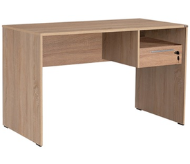 ΓΡΑΦΕΙΟ ΜΕ ENA ΣΥΡΤΑΡΙ ΜΕ ΚΛΕΙΔΑΡΙΑ & ΕΝΑ ΡΑΦΙ 120x60x75 εκ SONOMA