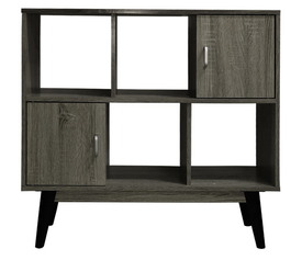 ΜΠΟΥΦΕΣ 90x30x74cm ΓΚΡΙ ΟΞΙΑ