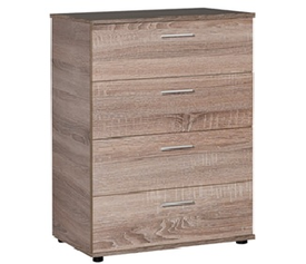 ΣΥΡΤΑΡΙΕΡΑ ΜΕ ΤΕΣΣΕΡΑ ΣΥΡΤΑΡΙΑ  73x44x96 εκ. LATTE