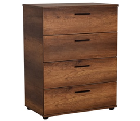 ΣΥΡΤΑΡΙΕΡΑ ΜΕ ΤΕΣΣΕΡΑ ΣΥΡΤΑΡΙΑ  73x44x96 εκ. OSLO WALNUT