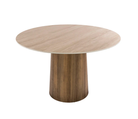 Romano Τραπέζι Τραπεζαρίας Στρογγυλό Φ120x77cm