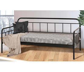 ΚΑΝΑΠΕΣ ΚΡΕΒΑΤΙ ΤΡΙΘΕΣΙΟΣ ΜΕΤΑΛΛΙΚΟΣ ΣΚΕΛΕΤΟΣ 90x190 No47