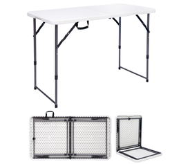 ΤΡΑΠΕΖΙ  ΠΤΥΣΣΟΜΕΝΟ CATERING ΒΑΛΙΤΣΑ- ΔΙΑΣΤΑΣΕΙΣ: 120x60x54/74/90cm