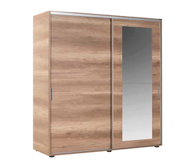 ΝΤΟΥΛΑΠΑ - ΠΑΠΟΥΤΣΟΘΗΚΗ ΜΕ ΚΑΘΡΕΠΤΗ 120x40x212 TORI