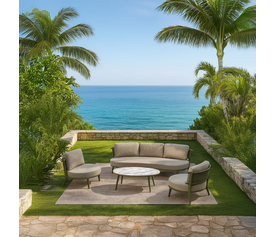 LA LUNA ΣΑΛΟΝΙ SET 1+2+2 ΛΑΔΙ