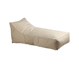 TACO Πουφ Ξαπλώστρα Ανάκλιντρο, 100% Αδιάβροχο Ύφασμα Sand