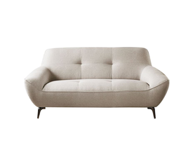 PEDRO Kαναπές Σαλονιού - Καθιστικού 2Θέσιος, Ύφασμα Mixed Beige