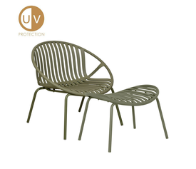 NADIN ΠΟΛΥΘΡΟΝΑ SET 2ΤΕΜ ΛΑΔΙ 80x61.5x73