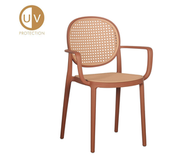 RATTI/P ΚΑΡΕΚΛΑ TERRACOTTA ΦΥΣΙΚΟ 57x51x84