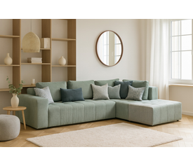 Mistral Καναπές Γωνία 300x180+60x105cm