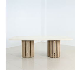 PORTO ΤΡΑΠΕΖΙ ΛΕΥΚΟ 240x110x80cm