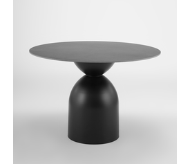 EARTH ΤΡΑΠΕΖΙ ΜΑΥΡΟ 110x110x75cm