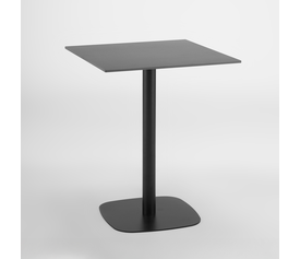 QUADRA ΤΡΑΠΕΖΙ ΜΑΥΡΟ 60x60x74cm