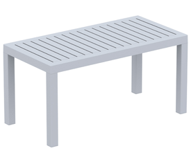 OCEAN SILVER GREY ΤΡΑΠΕΖΙ 90Χ45Χ45εκ. ΠΟΛ/ΝΙΟΥ