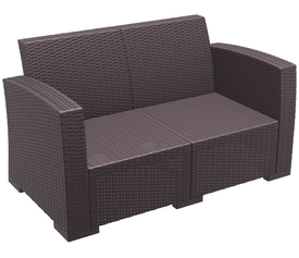 MONACO BROWN 2ΘΕΣΙΟΣ ΚΑΝΑΠΕΣ ΠΟΛ/ΝΙΟΥ