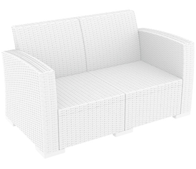 MONACO WHITE 2ΘΕΣΙΟΣ ΚΑΝΑΠΕΣ ΠΟΛ/ΝΙΟΥ