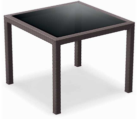 BALI BROWN 94Χ94Χ75εκ. ΤΡΑΠΕΖΙ ΜΕ ΤΖΑΜΙ ΠΟΛ/ΝΙΟΥ