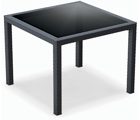 BALI DARK GREY 94Χ94Χ75εκ.ΤΡΑΠΕΖΙ ΜΕ ΤΖΑΜΙ ΠΟΛ/ΝΙΟΥ