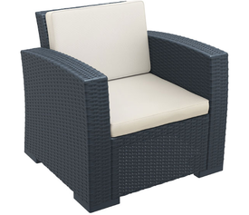 MONACO DARK GREY ΠΟΛΥΘΡΟΝΑ ΜΕ ΜΑΞ. ΠΟΛ/ΝΙΟΥ