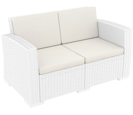 MONACO WHITE 2ΘΕΣ.ΚΑΝΑΠΕΣ ΜΕ ΜΑΞ. ΠΟΛ/ΝΙΟΥ