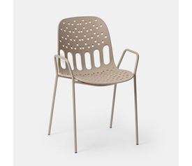 LIDO ΚΑΡΕΚΛΑ BEIGE 57x55.5x80cm