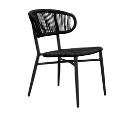 SEDAI ΚΑΡΕΚΛΑ ΜΑΥΡΟ ΜΑΥΡΟ 55x60x78cm