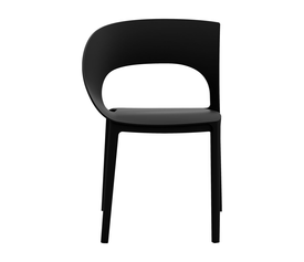 FRIENDS ΚΑΡΕΚΛΑ ΜΑΥΡΟ 54x60x82.5cm