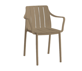 PORTO ΚΑΡΕΚΛΑ MOCCA 57x54.5x80cm