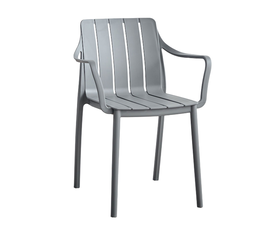 PORTO ΚΑΡΕΚΛΑ ΓΚΡΙ ΑΝΟΙΧΤΟ 57x54.5x80cm