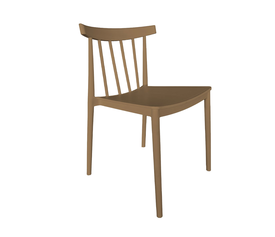 FLOW ΚΑΡΕΚΛΑ MOCCA 51x50x76cm