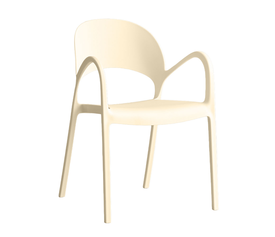 ARCUS ΚΑΡΕΚΛΑ OFF WHITE 57x56x83cm