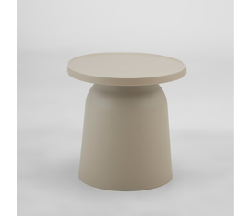 DOMI COFFEE TABLE TAUPE 47x47x46cm