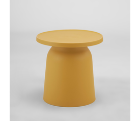 DOMI COFFEE TABLE ΜΟΥΣΤΑΡΔΙ 47x47x46cm