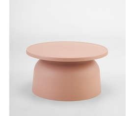 DOMI COFFEE TABLE SALMON 67x67x36cm