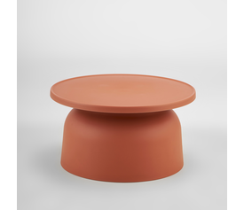 DOMI COFFEE TABLE TERRACOTTA 67x67x36cm