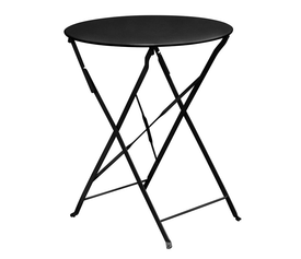 ΖΑΠΠΕΙΟΥ Pantone Τραπέζι Πτυσσόμενο, Μέταλλο Βαφή Μαύρο