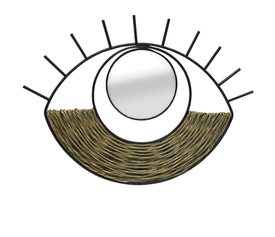 MATI ΚΑΘΡΕΠΤΗΣ ΤΟΙΧΟΥ ΦΥΣΙΚΟ ΜΑΥΡΟ 59x2x44