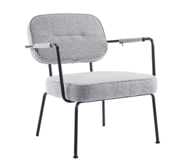 PRISLEY ΠΟΛΥΘΡΟΝΑ ΓΚΡΙ ΑΝΟΙΧΤΟ 73x66x78