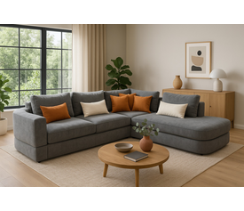 Elegant Καναπές Γωνία 290x100-230cm