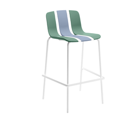 ART ΣΚΑΜΠΟ BAR ΠΡΑΣΙΝΟ ΜΠΛΕ 52.5x52x103cm