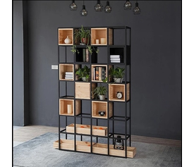 Βιβλιοθήκη  Warriors13 Διαστάσεις 180*35*200