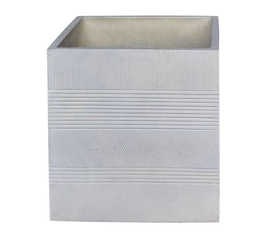 FLOWER POT-11 Σαγρέ Απόχρωση Beige