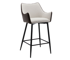 MALONE ΣΚΑΜΠΟ BAR ΓΚΡΙ ΑΝΟΙΧΤΟ ΚΑΦΕ ΣΚΟΥΡΟ 38x51x96