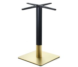 RIVA Βάση Τραπεζιού BAR Gold Inox #201 - Black (14,50 kg)